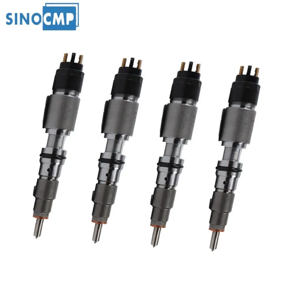 

4pcs Fuel Injector 0445120399 0445120400 For Caterpillar C4.4 Engine CAT 320D2 Injector Assembly Excavator Accessories Parts