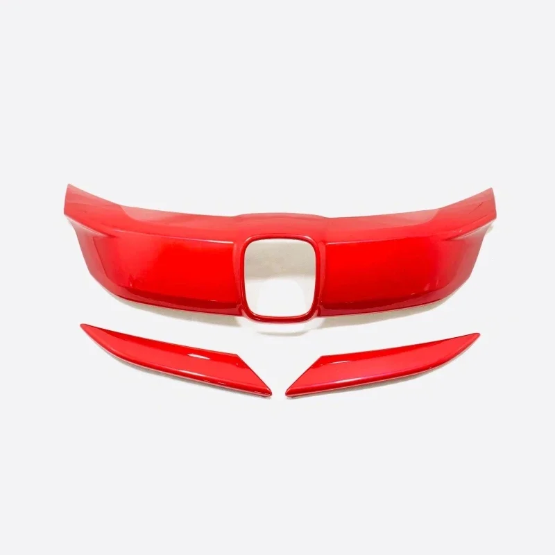 For Honda Vezel HR-V HRV 2019 Car Front Grill Grille Decoration Cover Trim Styling Moldings Exterior Auto Parts Accessories
