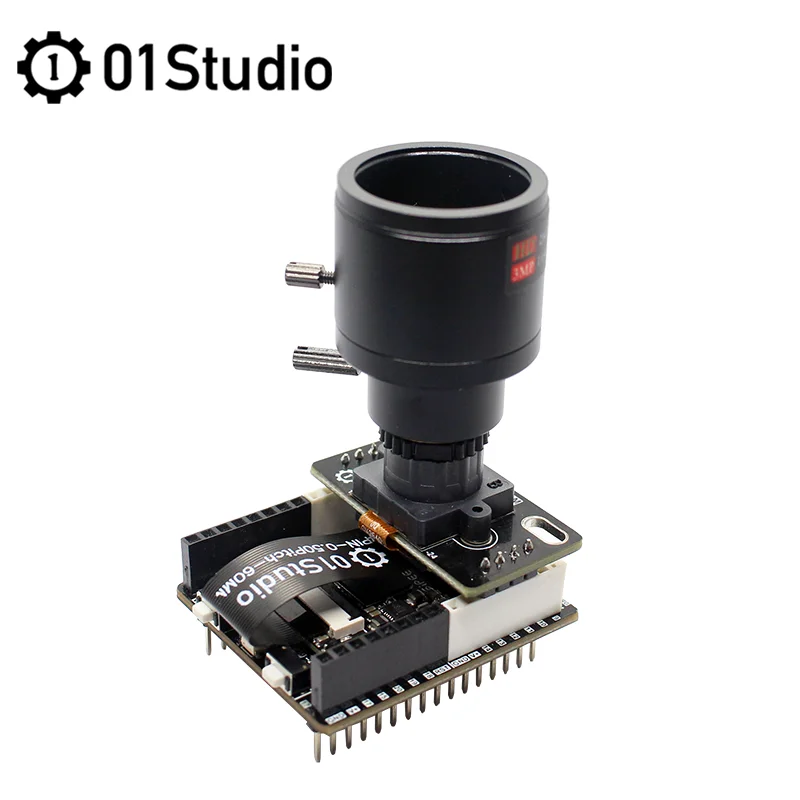 01Studio Manual Focus Lens Micropython Development Demo Board Camera Module Compatible with Open MV K210