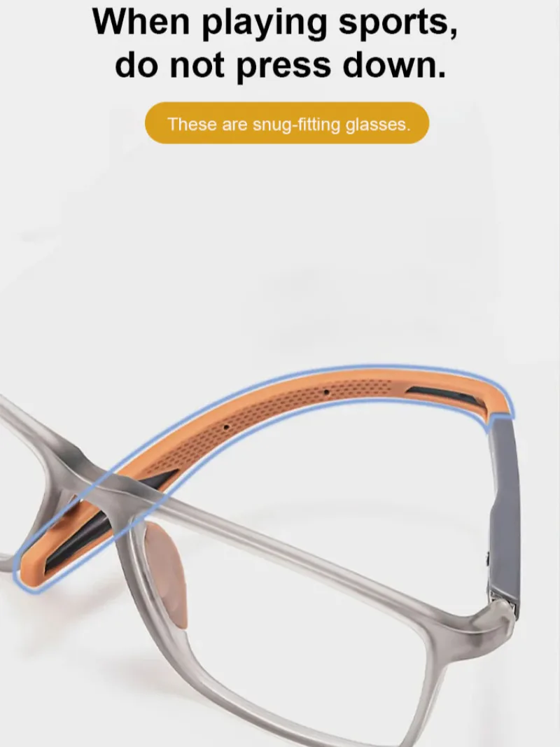 نظارات قراءة خفيفة للغاية رياضية عصرية، نظارات كبار السن عالية الدقة تحجب الضوء الأزرق، حماية مريحة للجنسين للعين، للاستخدام اليومي