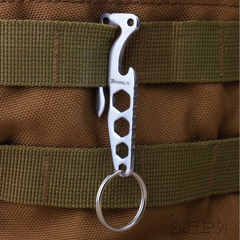 Mini EDC Gear Pocket Suspension Clip for Knife Tool with Hex Wrenches