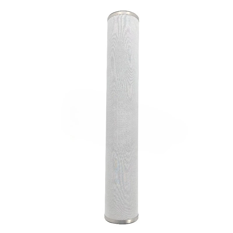 Replacement type natural gas filter cartridge