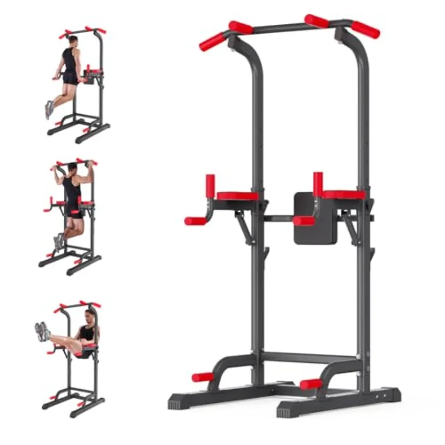 

K KiNGKANG Power Tower Dip Station Multi-Function Assistive Trainer Pull Up for Home Gym Muscle Building and Beginner Exercises