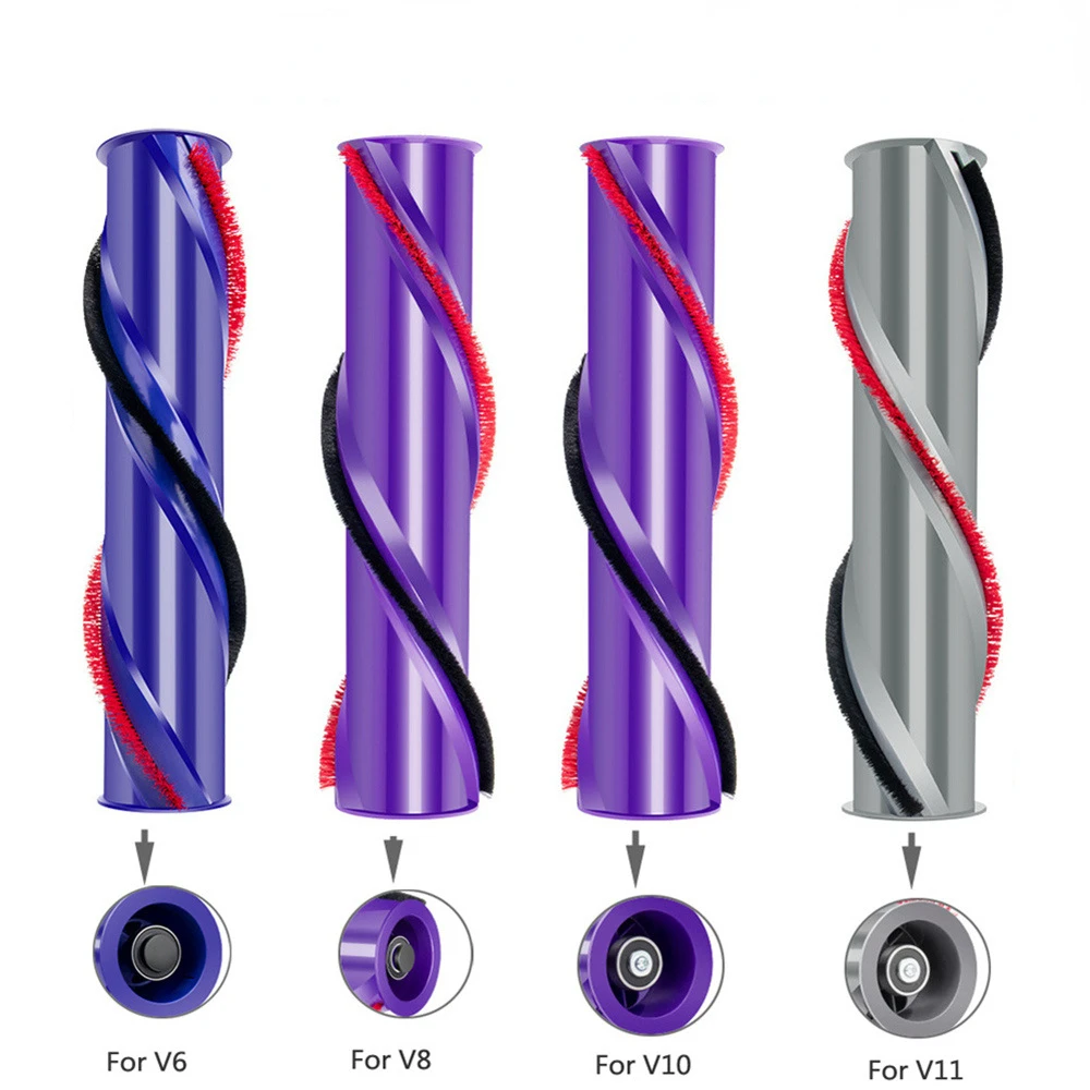 Para dyson v6 v8 v10 v11 unidade direta escova de chão elétrica rolo escova principal substituição aspirador acessórios