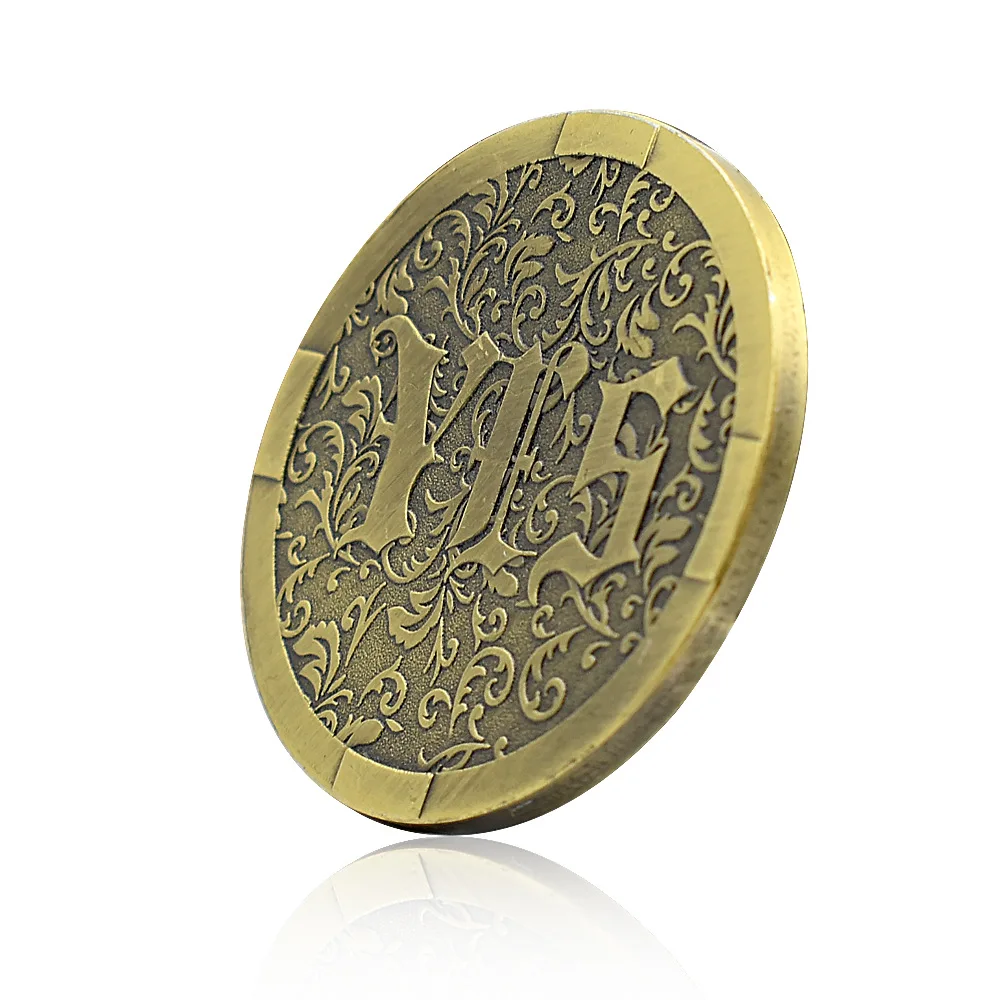 New Style Yes or No Commemorative Coin Bronze Plated Non-currency Game Prop Collection Coin Decoration Crafts