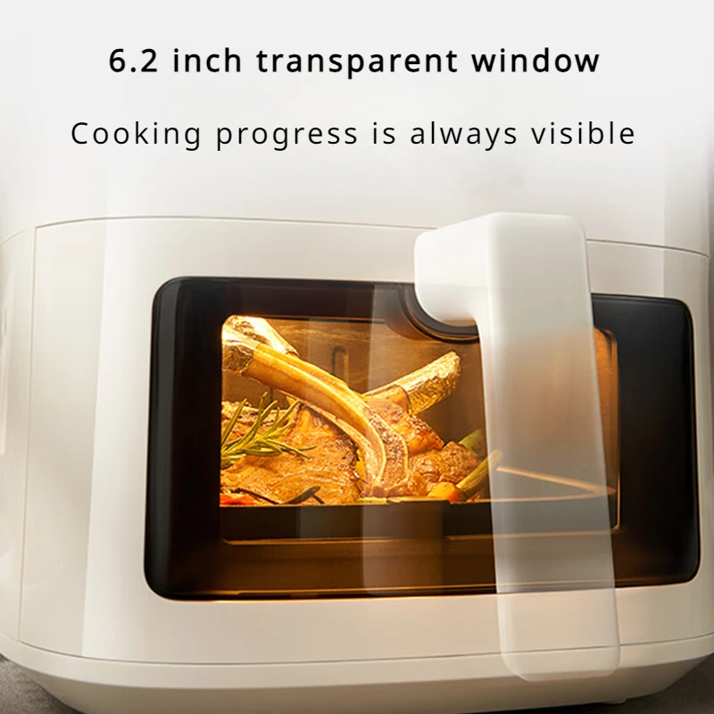 Nuovo Xiaomi Mijia friggitrice ad aria N1 5L 360 ° cottura fornello senza olio con controllo tattile cucina senza fumo forno elettrico per