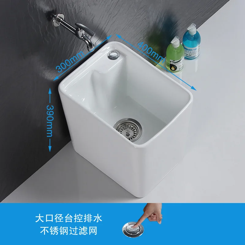 ممسحة غسيل سيراميك لحمام السباحة، شرفة حمام منزلية مربعة #6