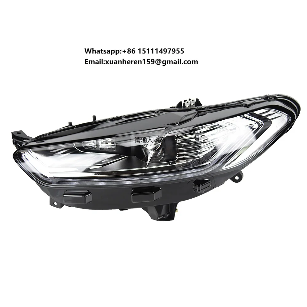Car Lights for Fusion Mondeo 2013-2016 LED Headlights Assembly Modified Xenon Bifocal Lens Upgrade DRL Dynamic Turn Signal Lamp