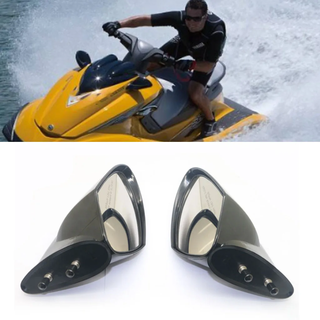 Для Yamaha WaveRunner VX 110 Deluxe Cruiser Sport 2005-2009 EX Series, мотоциклетное зеркало, боковое зеркало заднего вида для лодки