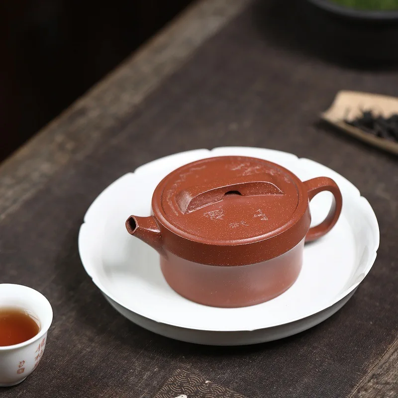 

190cc High-end Yixing Purple Clay Teapots Handmade Pot Raw Ore Zhu Mud Kettle With Filter Zisha Tea Set Tea Services Gift