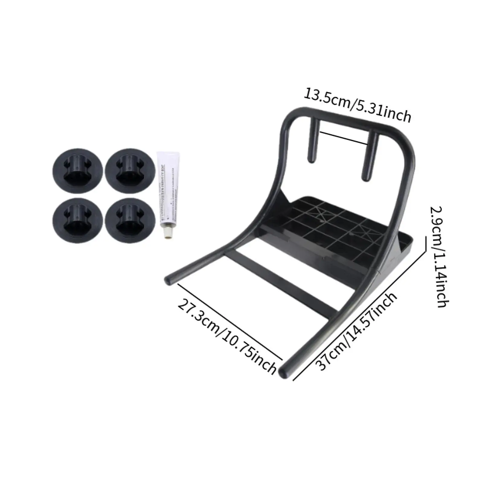 

Boat Motor Stand Bracket Portable Nylon Support Outboard Install Rack for Rubber Dinghy Accessories