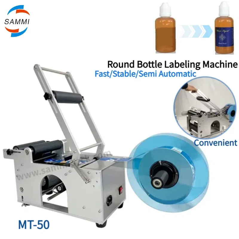 

Labeller Round bottle Manual Sticker Type Handheld Trademark Machine Hand Cranked semi-automatic Plastic Bottle Clear Label