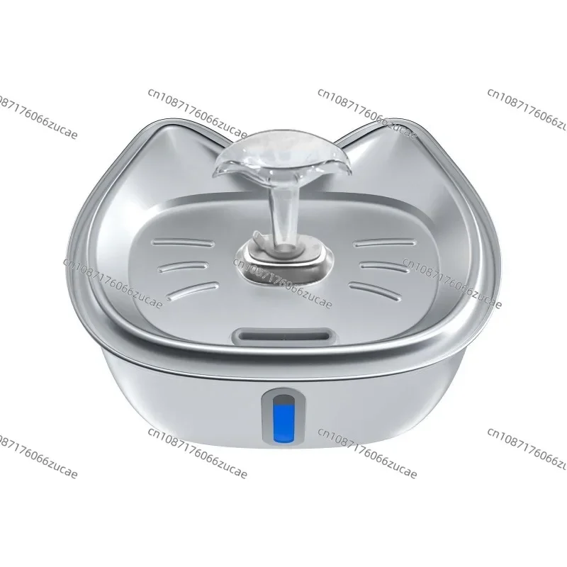 Stainless Steel Pet Water Dispenser  Circulation Filter Water Feeder Dispenser Dog Automatic Circulation