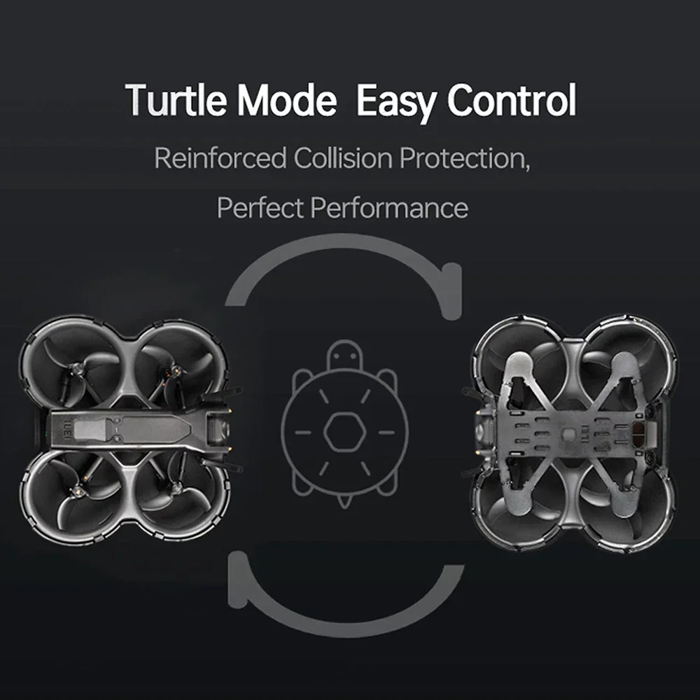 ل DJI Avata 2 المضادة للتصادم المروحة الحرس سلامة الطيران حماة الدعامة الوفير عدة ل DJI Avata 2 ملحقات طائرة بدون طيار