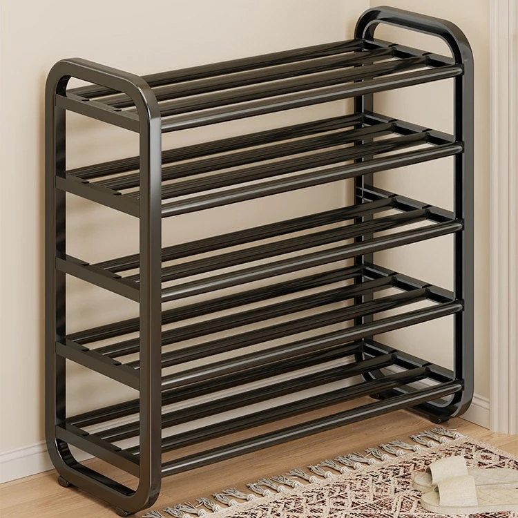Narrow Multi-tier Simple Shoe Rack Household Entryway Indoor Space Saving Shoe Storage Cabinet For Dorm Rental Room