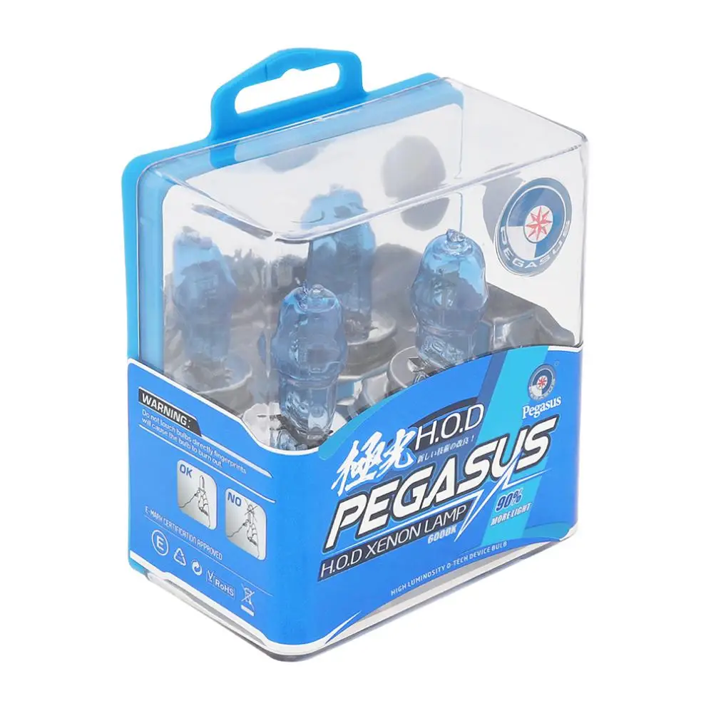 2 шт., 4 шт., 8 шт., автомобильные галогенные лампы H4 100 Вт 6000 К лм