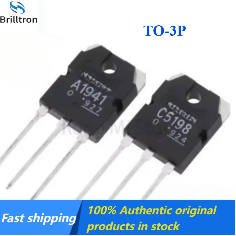 

10-30PCS NEW 2SC5198 2SA1941 C5198 A1941 TO-3P Brand New Original, in Stock, Fast Shipping