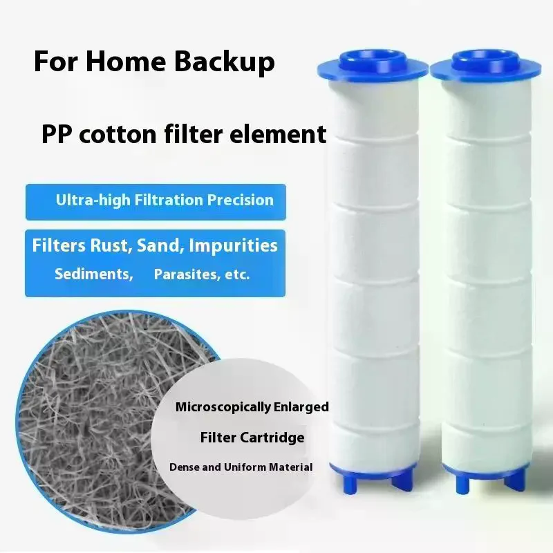 10Pcs Set Shower Head Replacement PP Cotton Filter Water Purification Bathroom Accessories For Universal Shower Water Cleaning