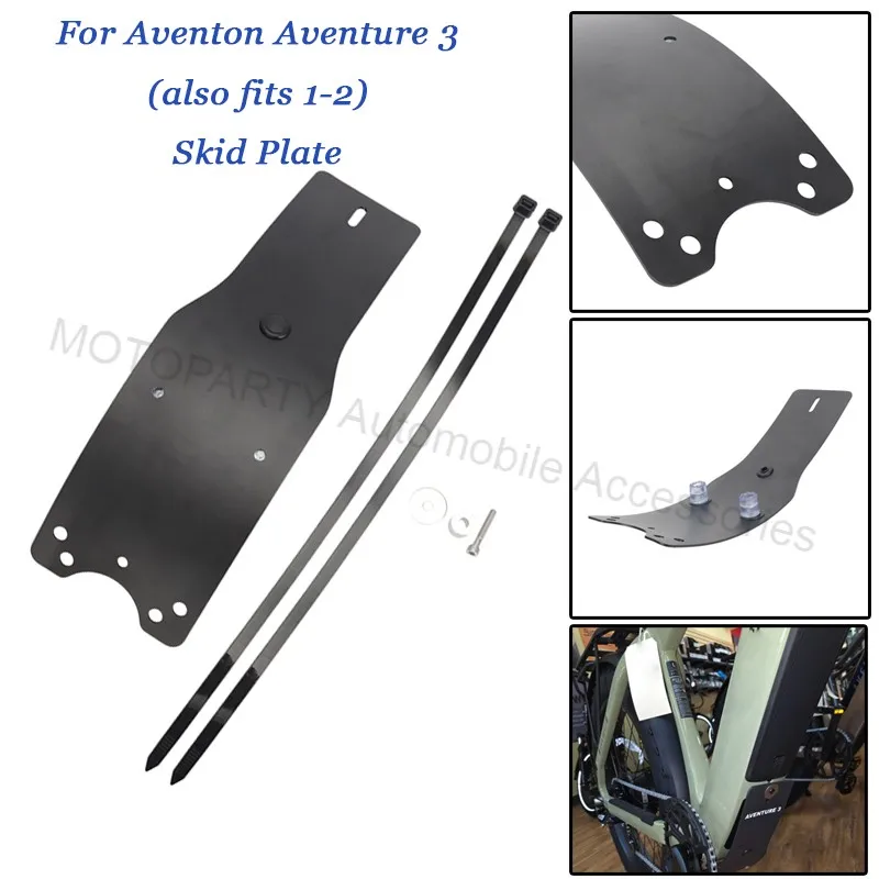 Pour Aventon Aventure 3 plaque de protection pour v�lo �lectrique plaque bash (convient �galement Aventure1 et Aventure 2)