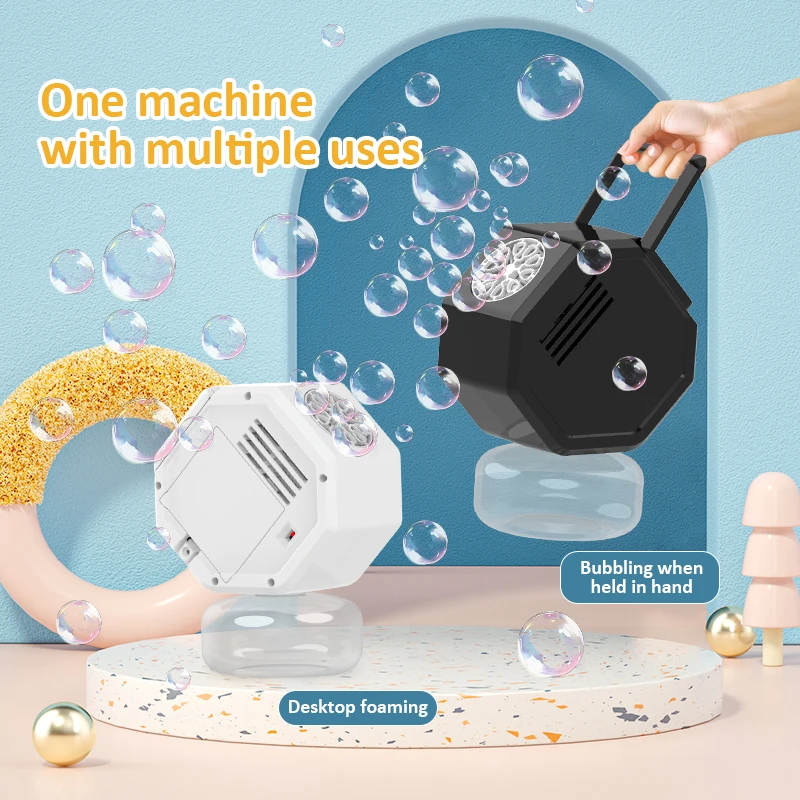 With 100ml bubble water Outdoor children's toys bubble toys handheld bubble machines interactive games