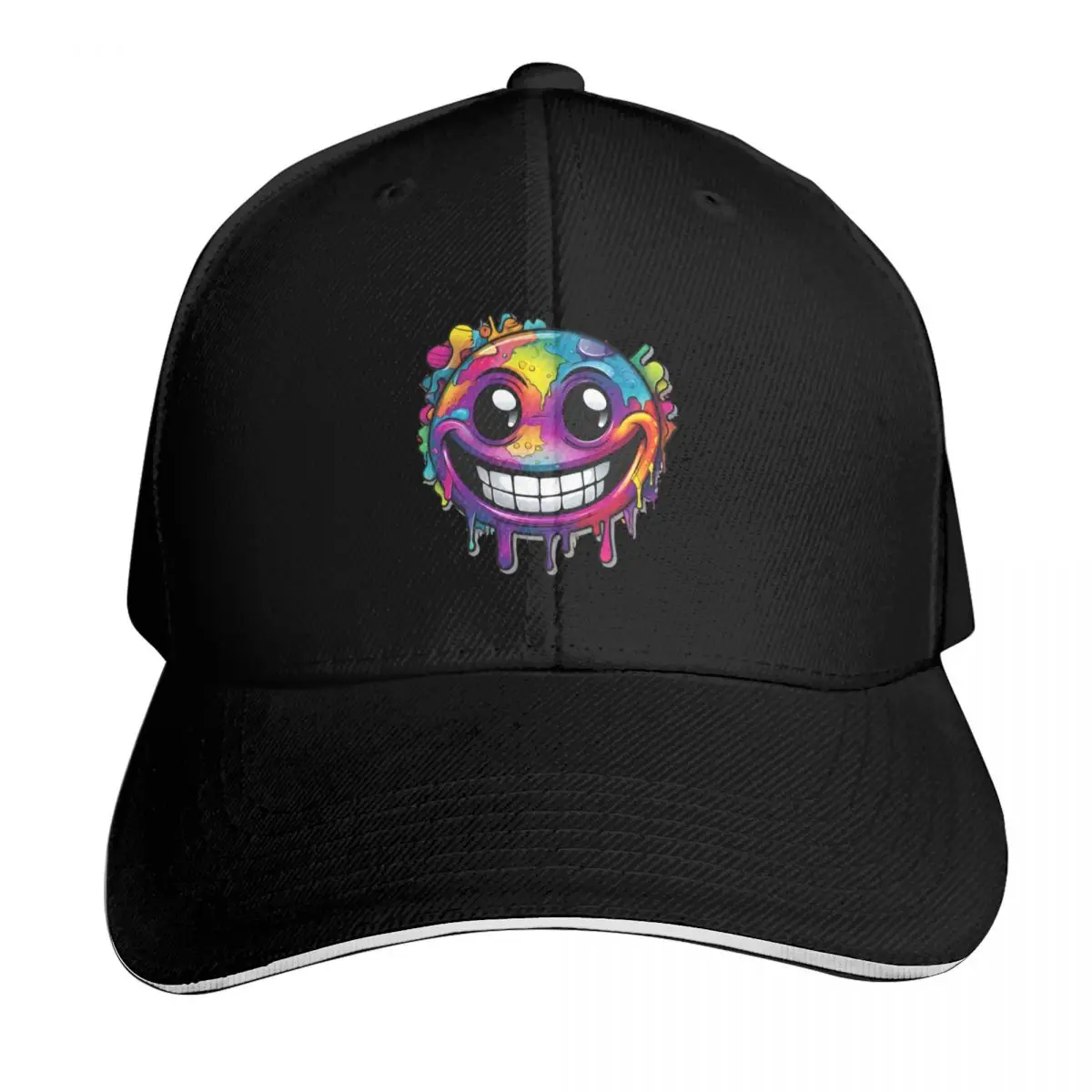 Smiley 9 Baseball Cap Unisex for Men Women Outdoor Golf Running Hiking Summer Beach Travel