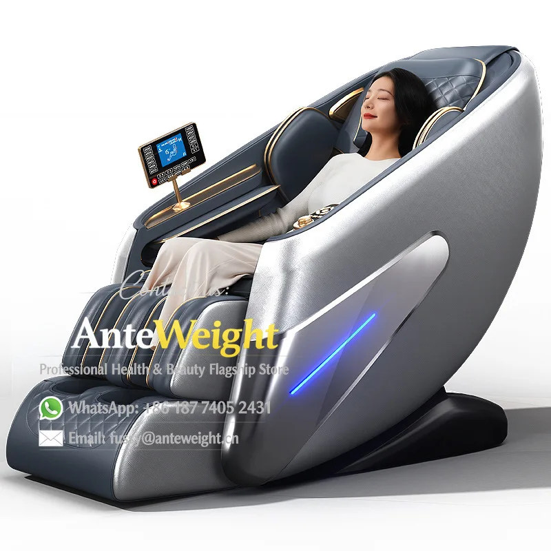 SL Dual-Track 4D Massage Chair, Zero Gravity Space Capsule One-Key Automatic | Home Multi-Function Full Body Recliner