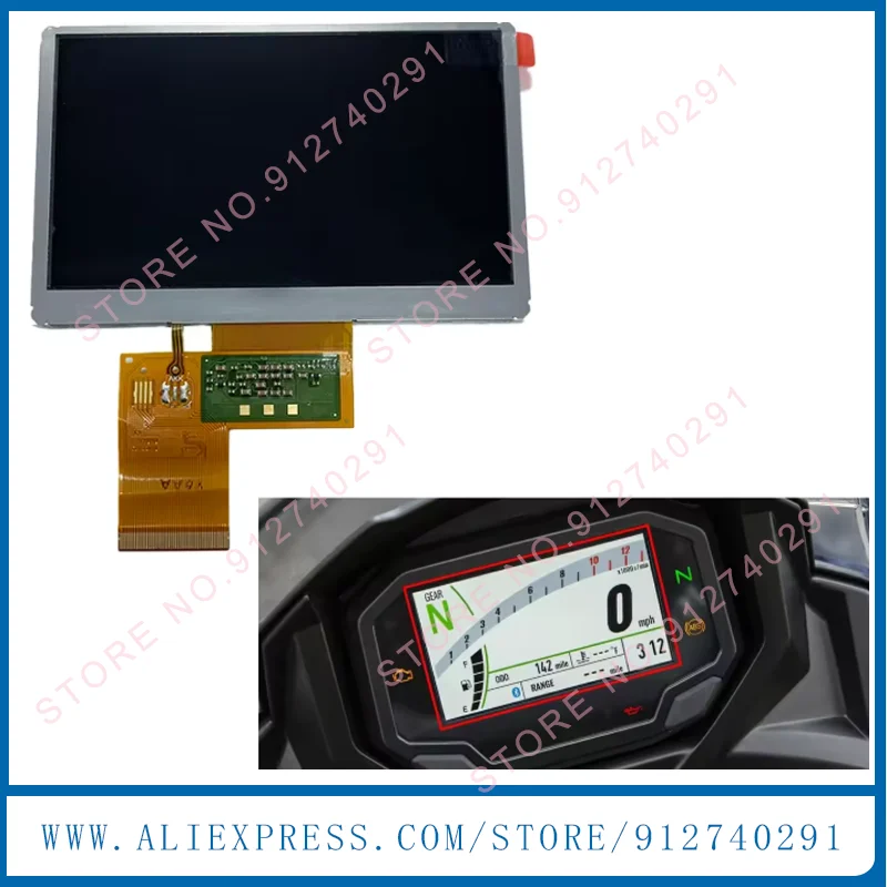 LCD Display Screen For Kawasaki Z900 Z650 Ninja650 Z1000SX ZH2