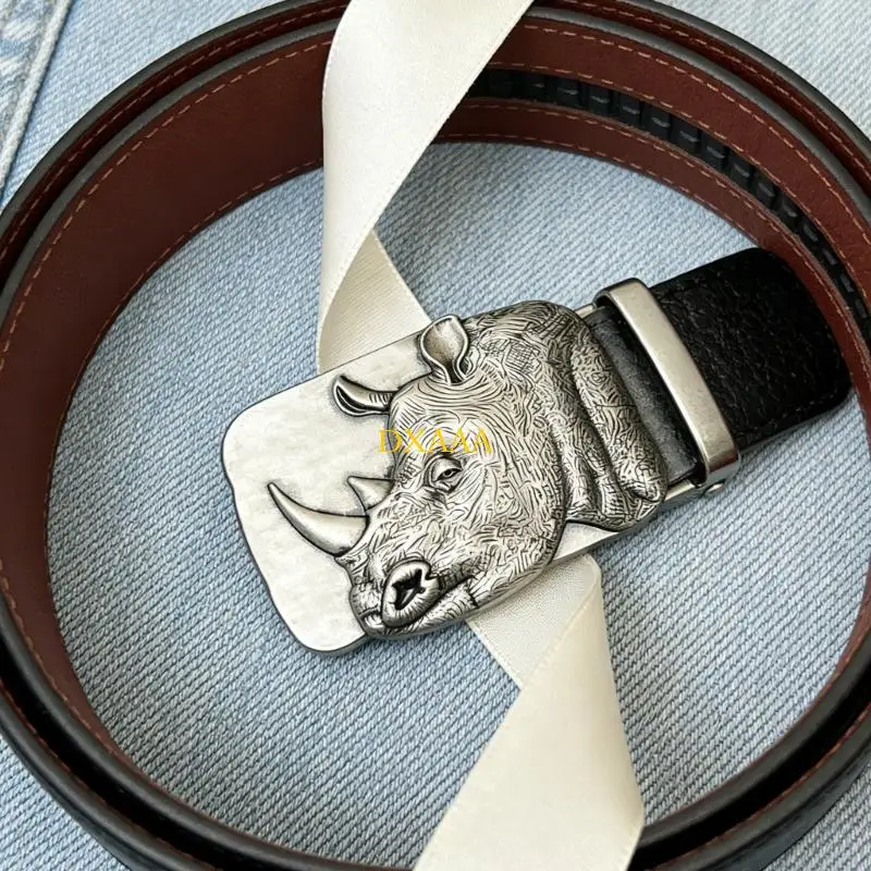 DXAA Profissional Rinoceronte Cinto Fivela Cós Fecho Prendedor Para Desgaste Prolongado