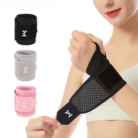 Breathable Wrist Support Brace for Gym/Work - Adjustable Compression Sleeve, Arthritis & Carpal Tunnel Relief, Sports Injury Pre