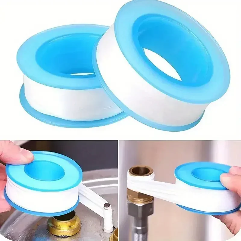 3 p PTFE ท่อน้ําเทปน้ํามันฟรีเทปปิดผนึกข้อต่อเทปซีลสีขาวท่อซีลด้ายวัตถุดิบเทป Home Essential