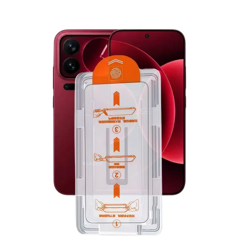 أداة تركيب سهلة وسريعة وبدون غبار لهاتف Xiaomi 18 Pro Max، لحماية شاشة Mi 18Pro Max الزجاجية المقوى وفيلم مضاد للتجسس