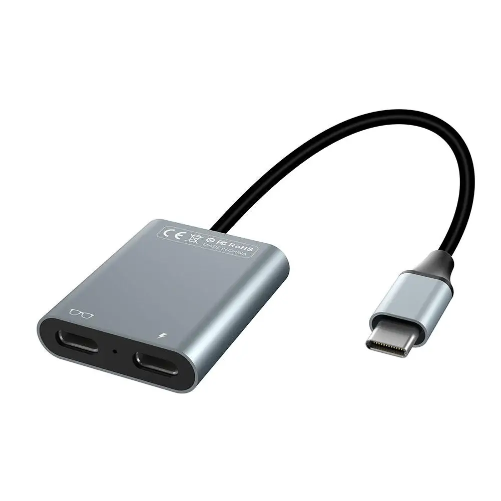 Adaptador HUB USB C a HDMI compatible con VGA tipo C USB 3,0 para MacBook teléfono portátil escritorio A2R7