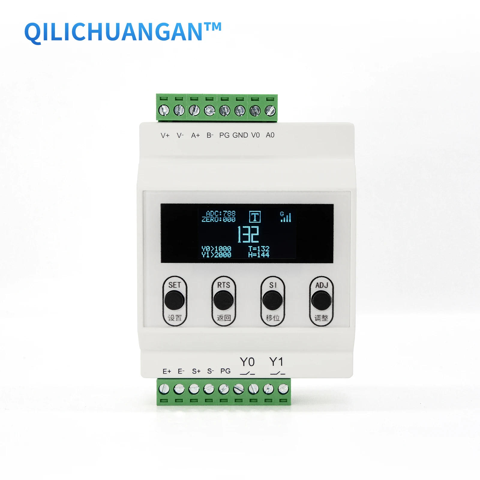 

Load Cell Sensor Amplifier Transmitter with Display Instruments Transmitter Output 4-20mA 0-5V 0-10V RS485