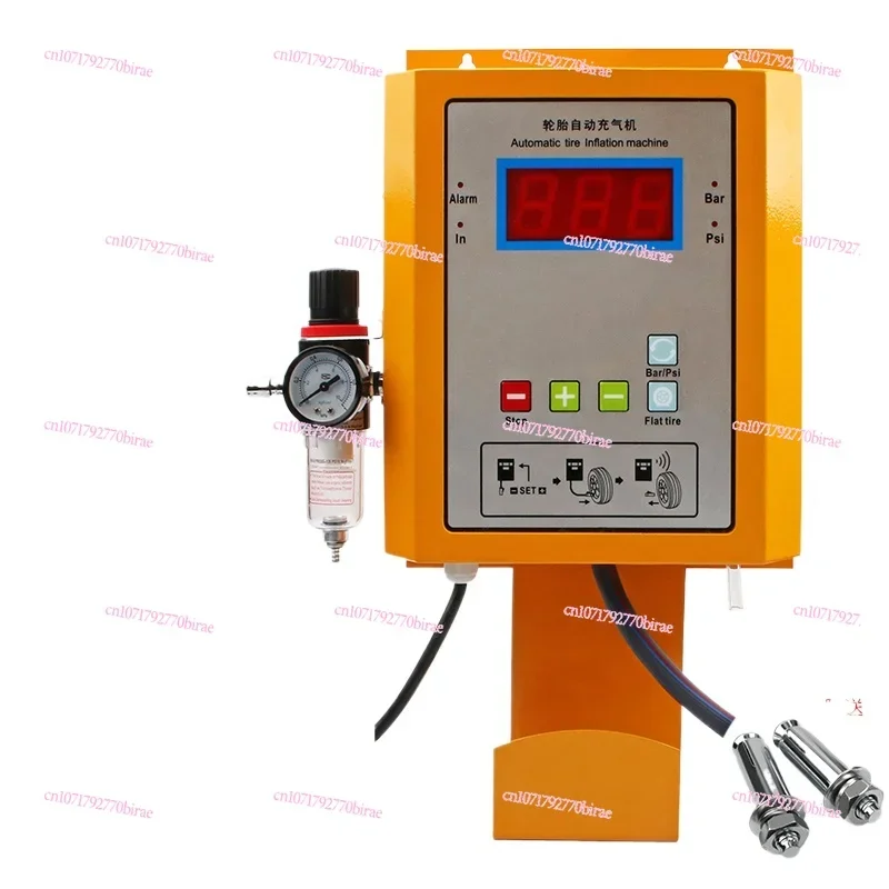 Fully Automatic Car Tire Shop Inflator Air Pump Auto Repair  Wall-mounted  Digital Display Inflator