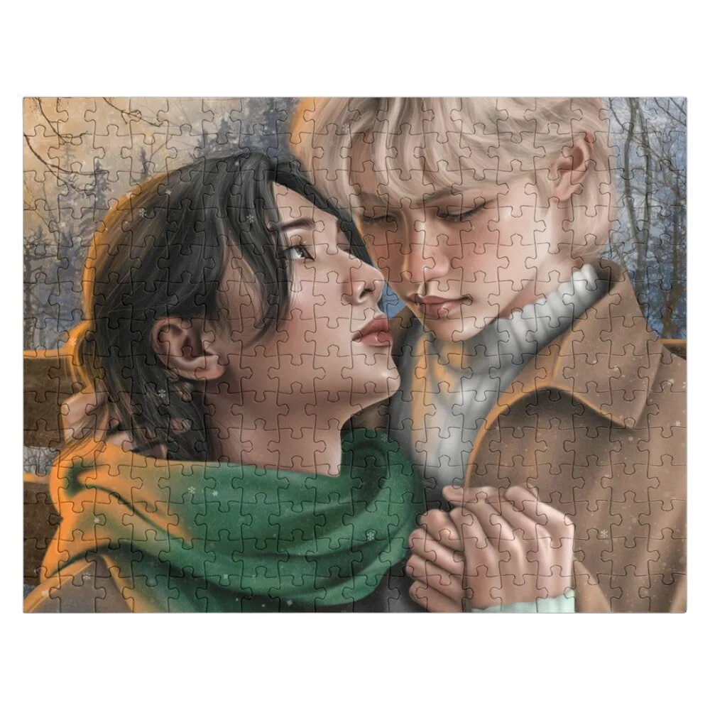 

Hyunlix, Felix & Hyunjin Jigsaw Puzzle Photo Custom Gift Name Wooden Toy Custom Child Puzzle