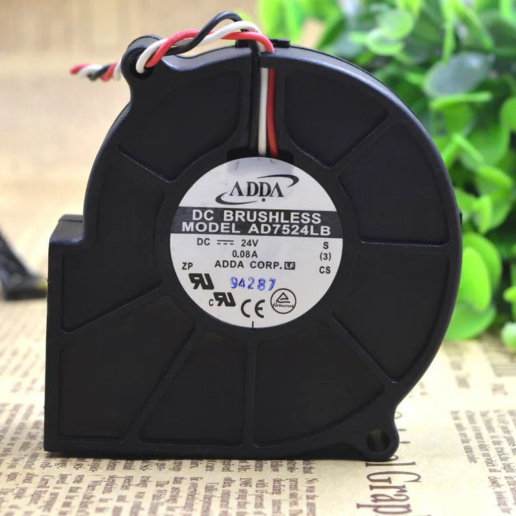 / AD7524LB 24V 0.08 CENTRIFUGE FAN 7CM 7530 TURBINE