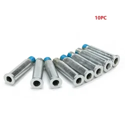 10 Stück Schraubenwelle und Schraube Silber Metall 8 mm AXLES FÜR ROLLER SKATE QUAD BOOT BLADES RADBOLZEN SCHRAUBE 35 mm Zubehör