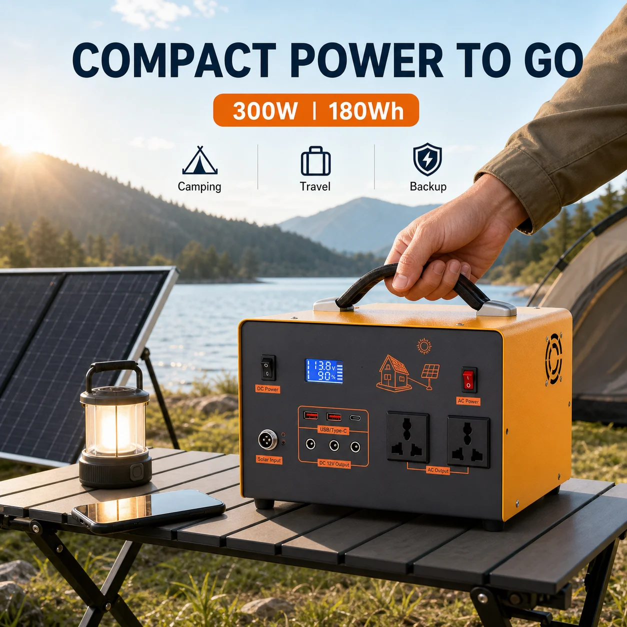 Stazione di Alimentazione Port - Portable Power Station 300W Camping recensione e prezzo