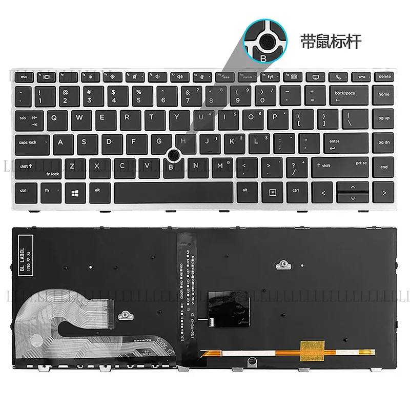 a-for-hp-elitebook-745-g5-840-g5-846-g5-laptop-backlit-keyboard-silver-keyboard