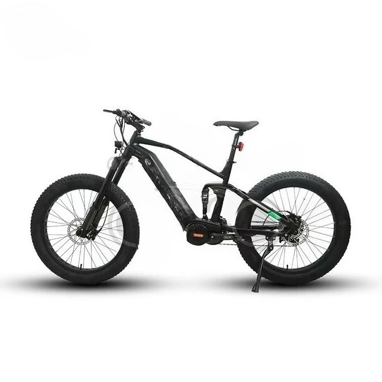 Fully Suspended Aluminum Alloy Frame Electric Bicycle 48V 1000w Mountain Electric Bicycle