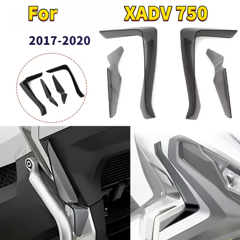 

Для Honda X-ADV 750 X ADV XADV 750 2017-2020 аксессуары для мотоциклов, воздушные дефлекторы, обтекатель ног, дефлектор ветра, боковое лобовое стекло