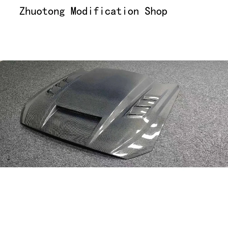 High Quality Carbon Fiber Style Auto Engine Bonnet Hood Fitment -
