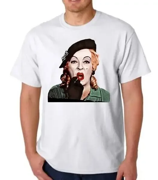 WHATEVER HAPPENED TO BABY JANE TEE T SHIRT LIPSTICK BETTE DAViS