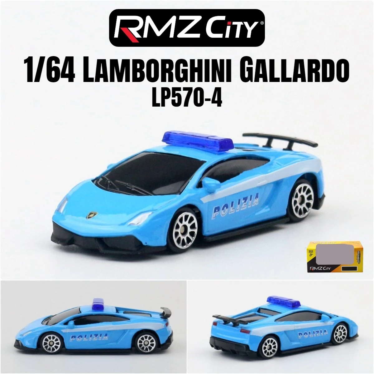 1/64 RMZ CiTY ダイキャストおもちゃの車モデルミニチュア 3 インチ