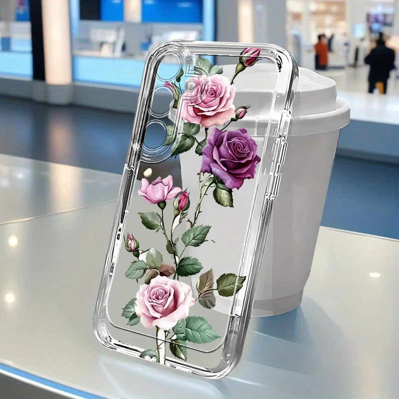 

Flower pattern for Samsung Galaxy A23 A24 A25 A32 A34 A35 A50 A52 A53 A54 A55 A73 S21 Ultra S22 Plus S23 + S24 FE S25