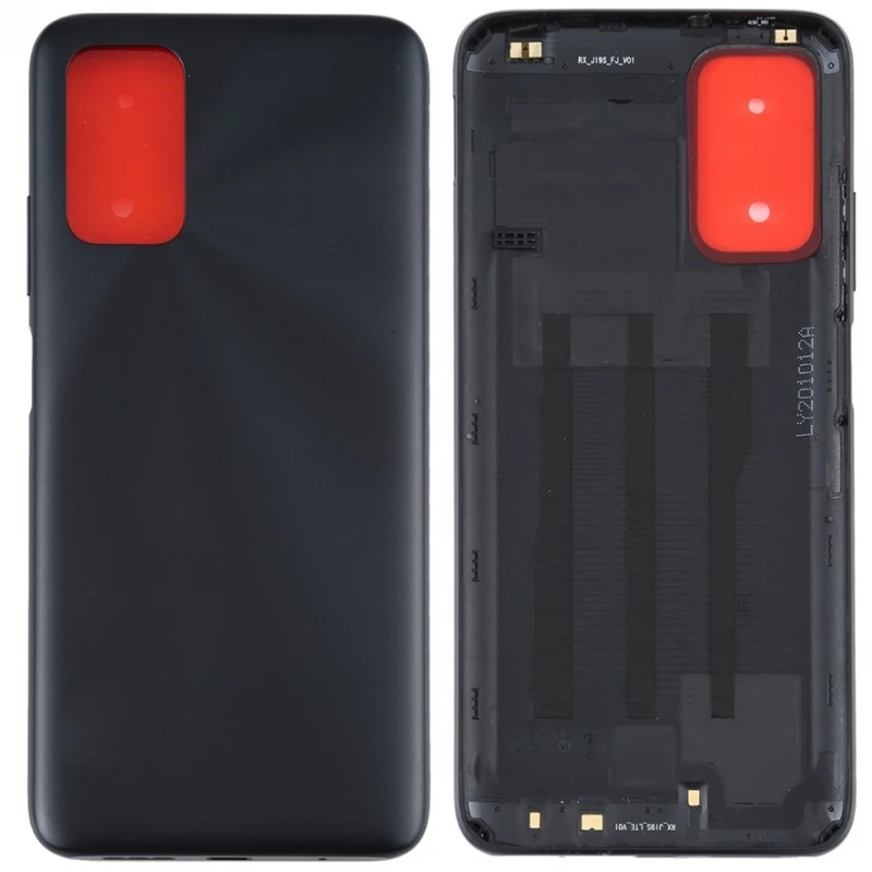 Battery cover for XIAOMI REDMI 9T Back Replacement Carbon Grey Black # Xiaomi Redmi 9T (M2010J19SG, M2010J19SL, M2010J19SY)