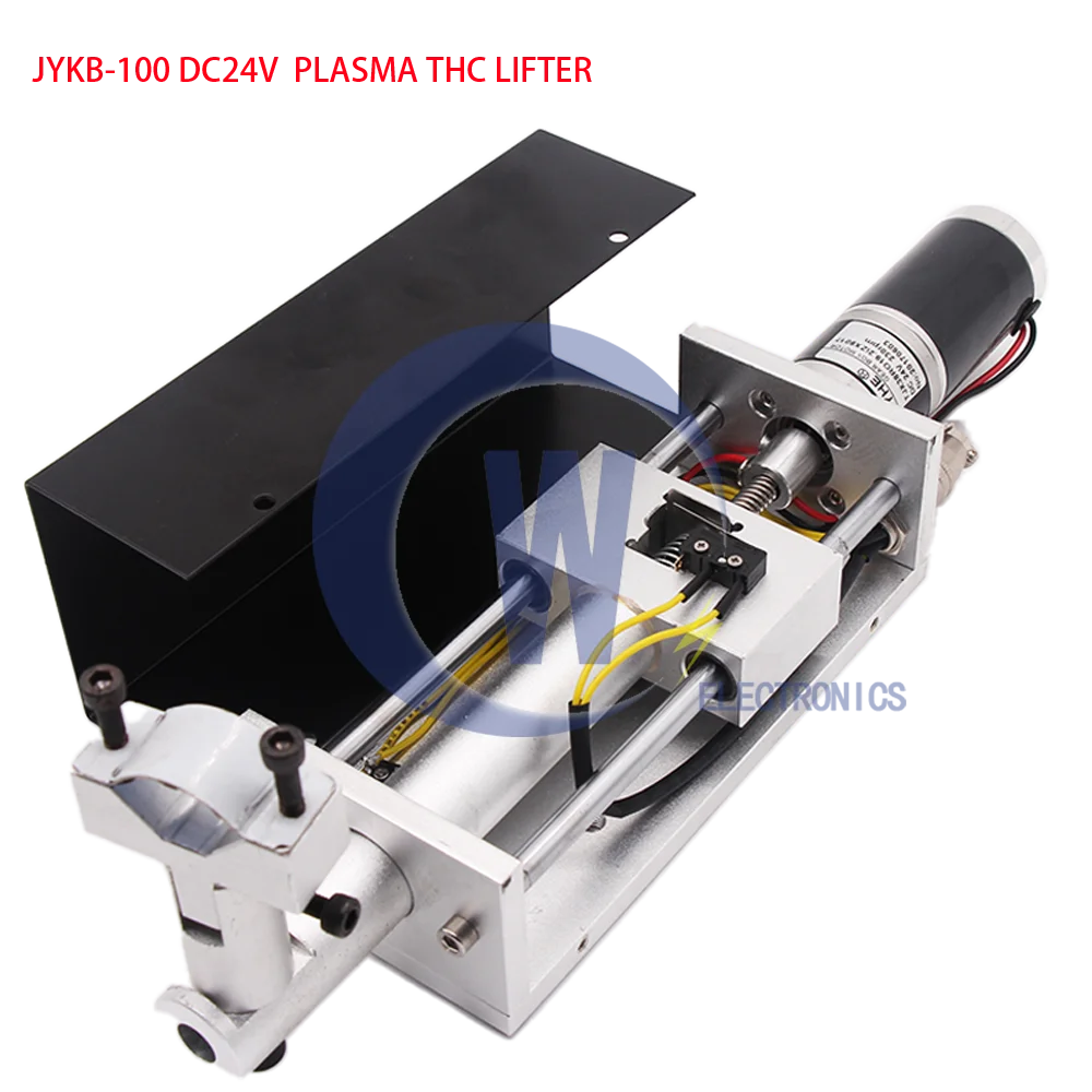 เครื่องยกพลาสมาพลาสมา100มม. CNC THC JYKB-100-DC24V-T3ยกกระชับการเดินทางด้วยระบบ CNC THC สำหรับเครื่องยกพลาสมาแกน Z