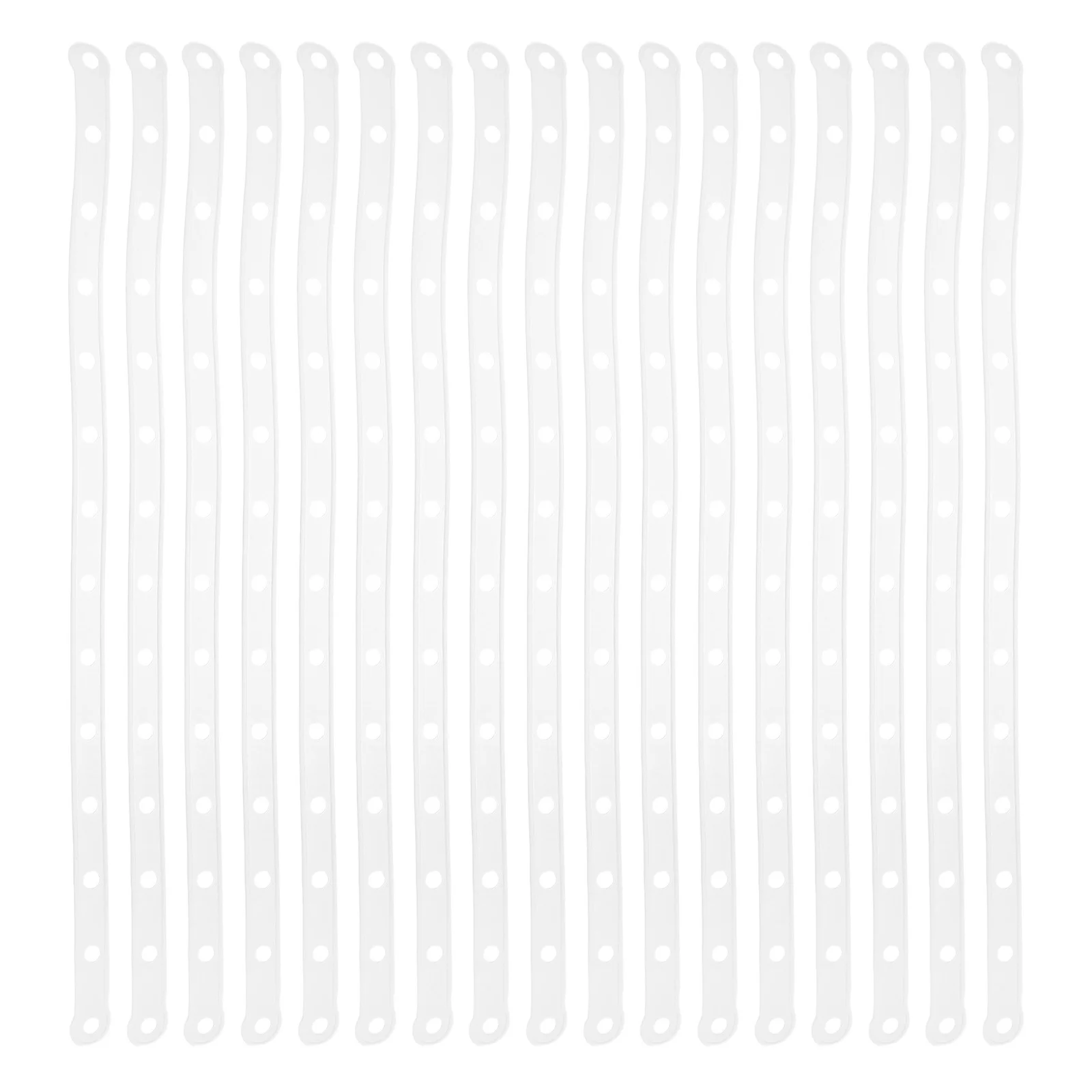 30Pcs Clothes Hanger Connecting Strips Heavy Duty Plastic Hooks for Wardrobe Clutter Free Clothing Display and Home Use