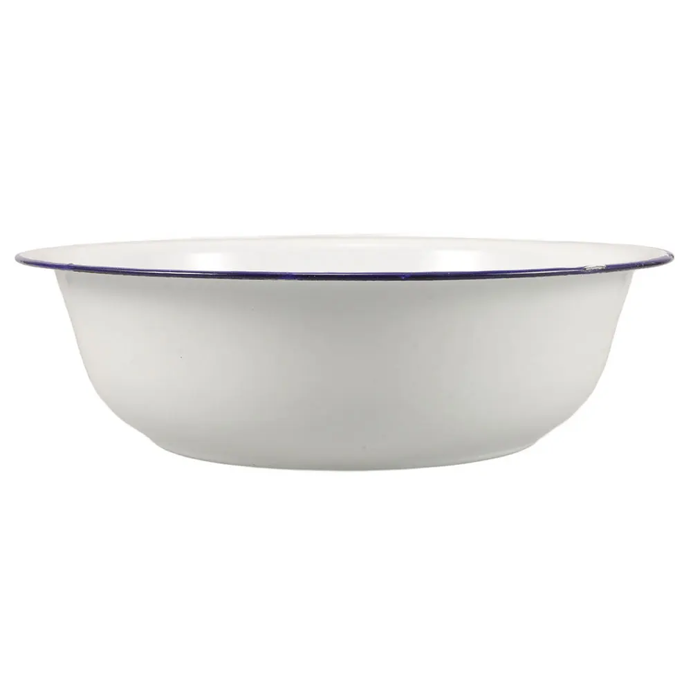 

Enamel Massage Foot Basin Bath Barrel Soaking Feet Bowl Foldable Bucket Washing Tub