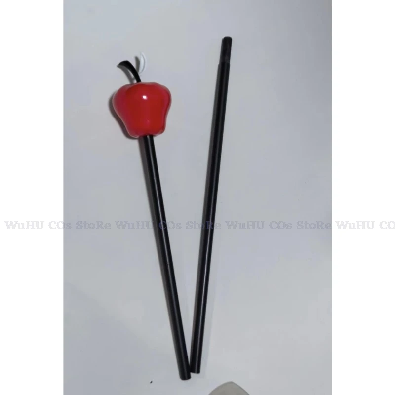 Hazbin Lucifer Cosplay Hotel Morningstar Lucifer Cosplay Lucifer Apple Stick Cosplay Weapon Prop 100cm Women Men Hallwen Cosplay